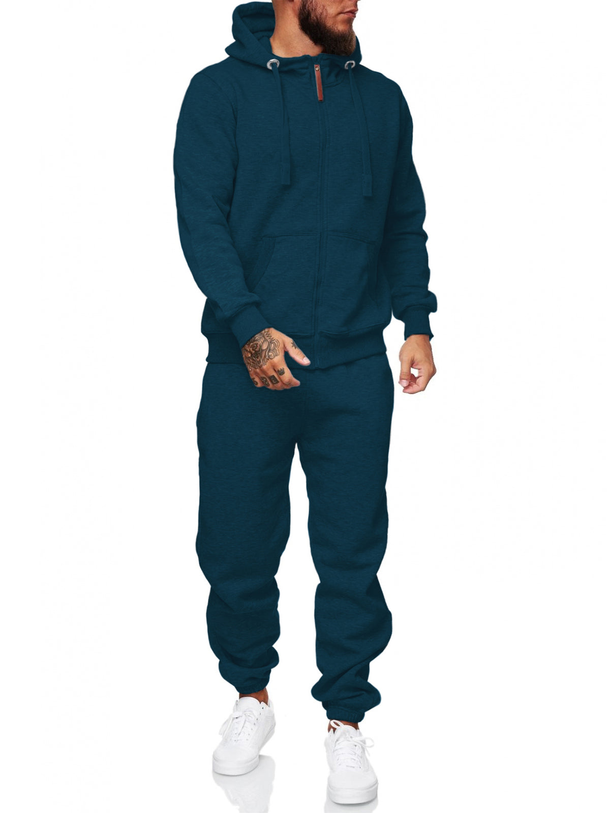CUBECIRCLE Sweatsuits for men Tracksuits 2 Piece sets Casual Outfits