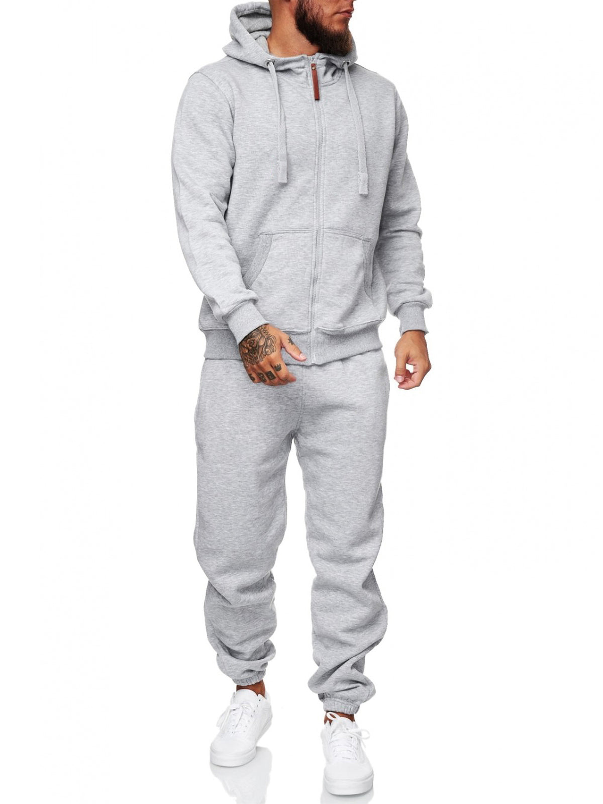 CUBECIRCLE Sweatsuits for men Tracksuits 2 Piece sets Casual Outfits