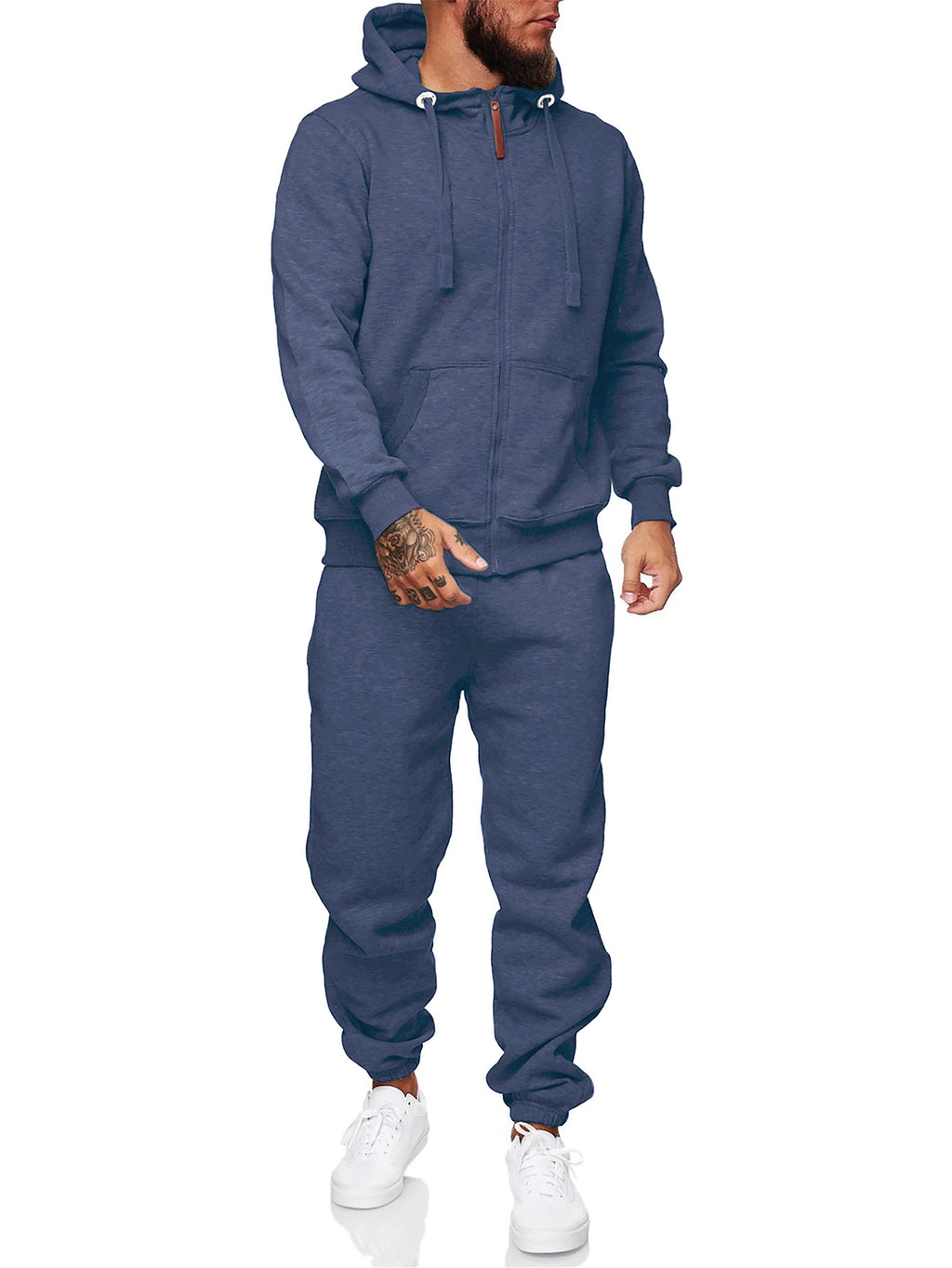 CUBECIRCLE Sweatsuits for men Tracksuits 2 Piece sets Casual Outfits