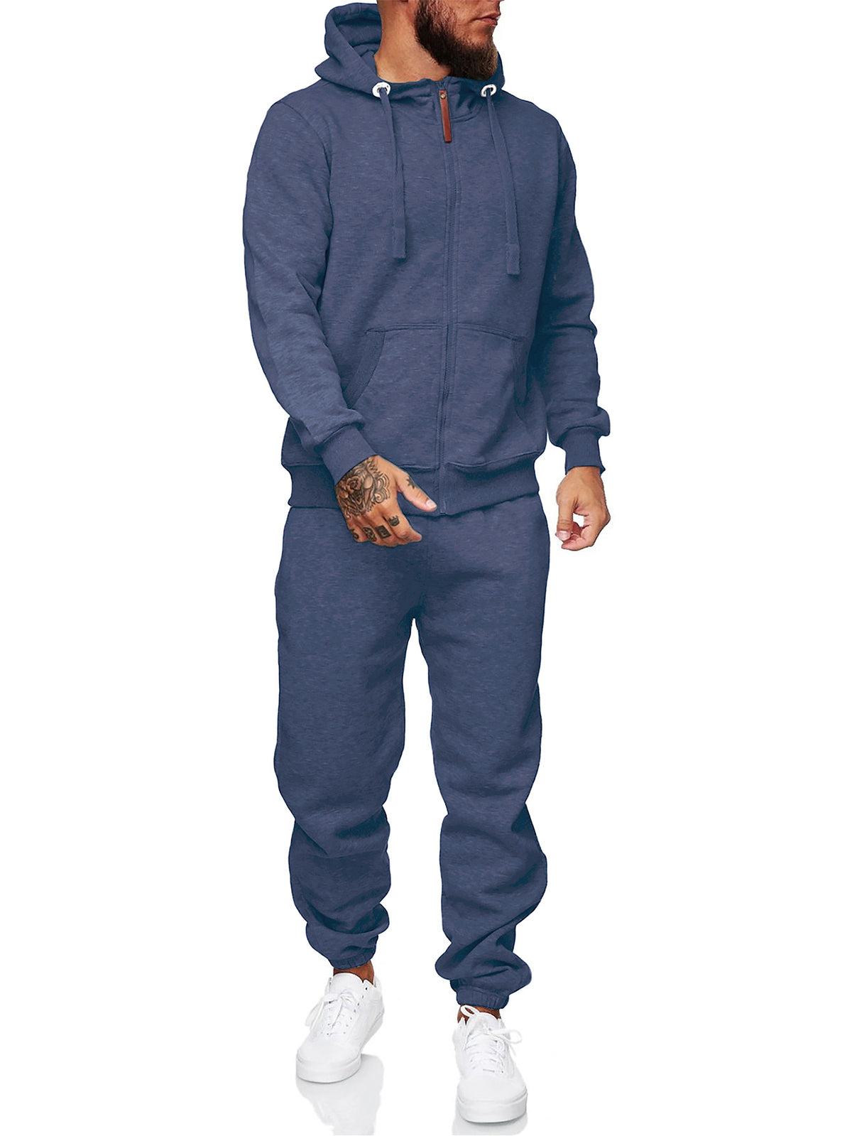 CUBECIRCLE Sweatsuits for men Tracksuits 2 Piece sets Casual Outfits